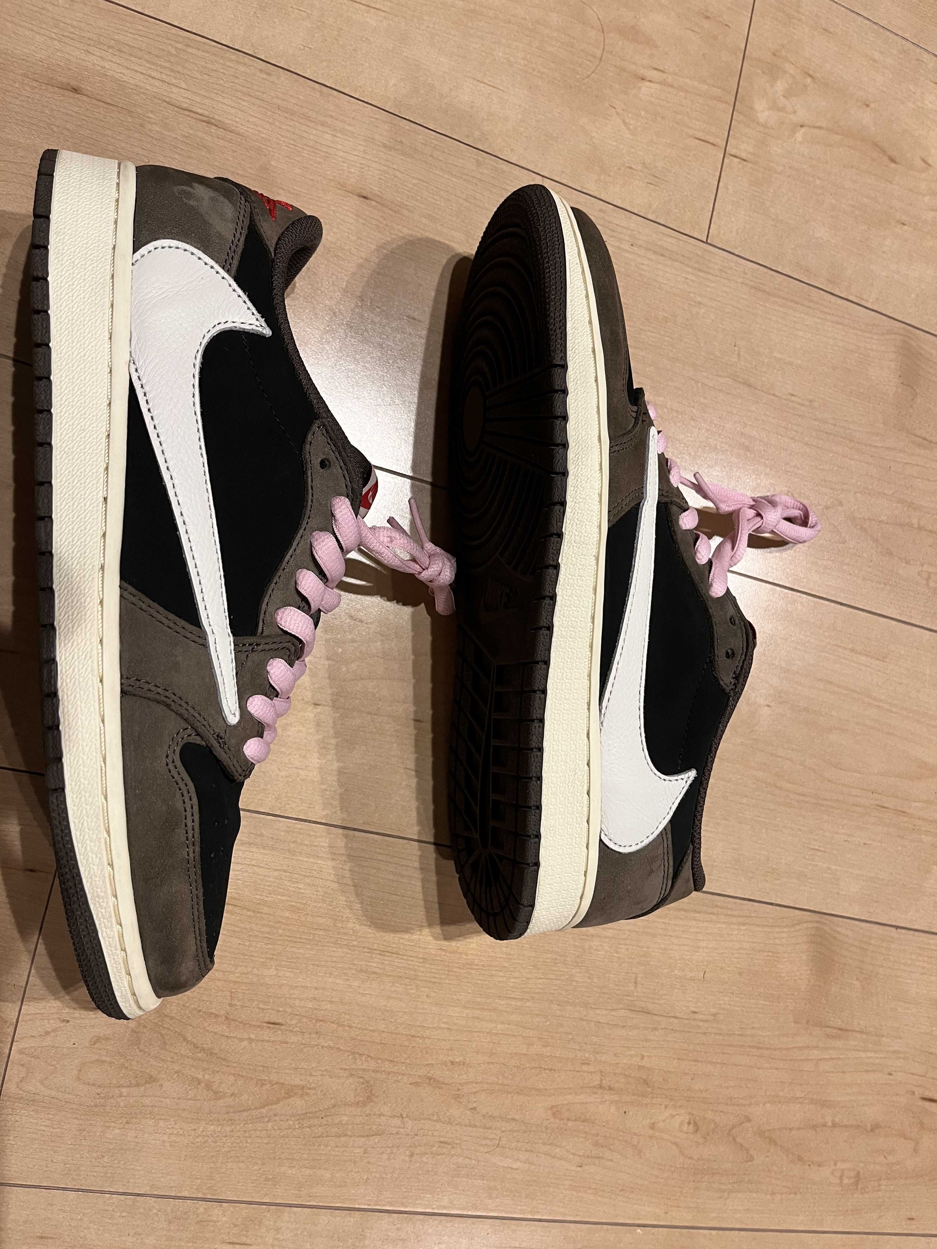 Travis Scott × Nike Air Jordan 1 Low OG SP-T  "Black/Dark Mocha"