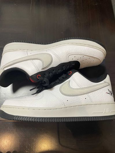 Nike Air Force 1 Low '07 LX "White/Chile Red"