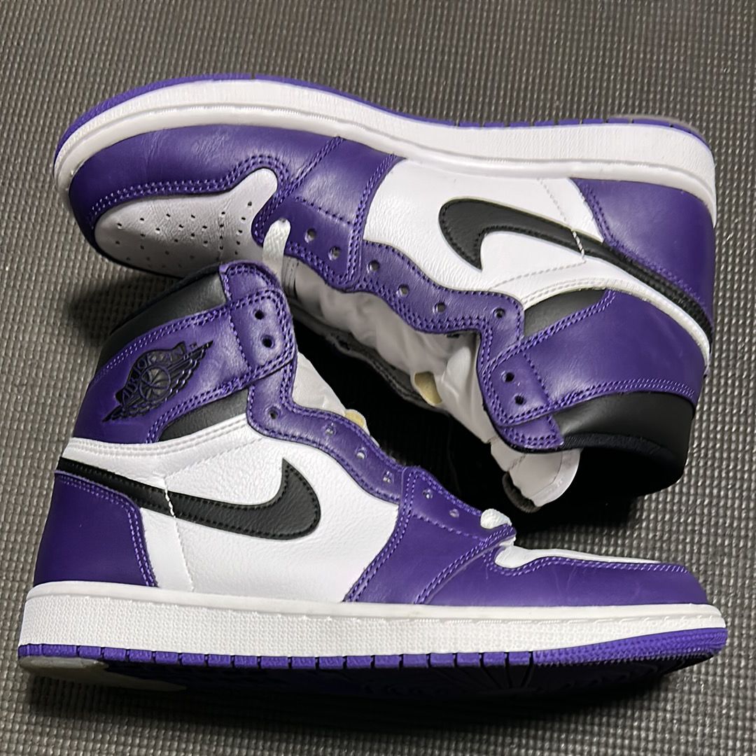 Nike Air Jordan 1 Retro High OG "Court Purple White/Black" (2020)