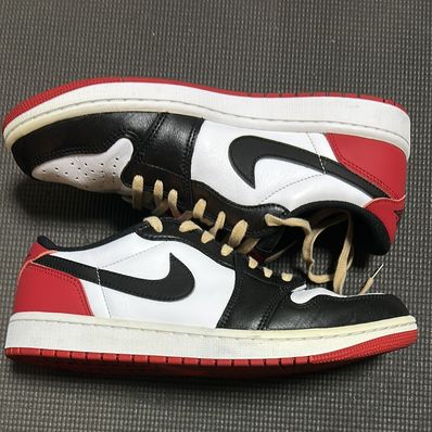 Nike Air Jordan 1 Retro Low OG "Black Toe"