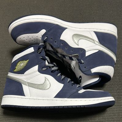 Nike Air Jordan 1 High OG CO.JP "White/Midnight Navy" (2020)(ブリーフケースなし)