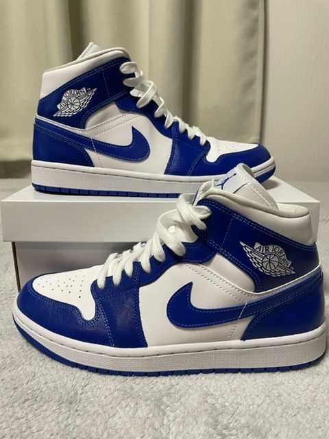 Nike Women's Air Jordan 1 Mid "Kentucky Blue"