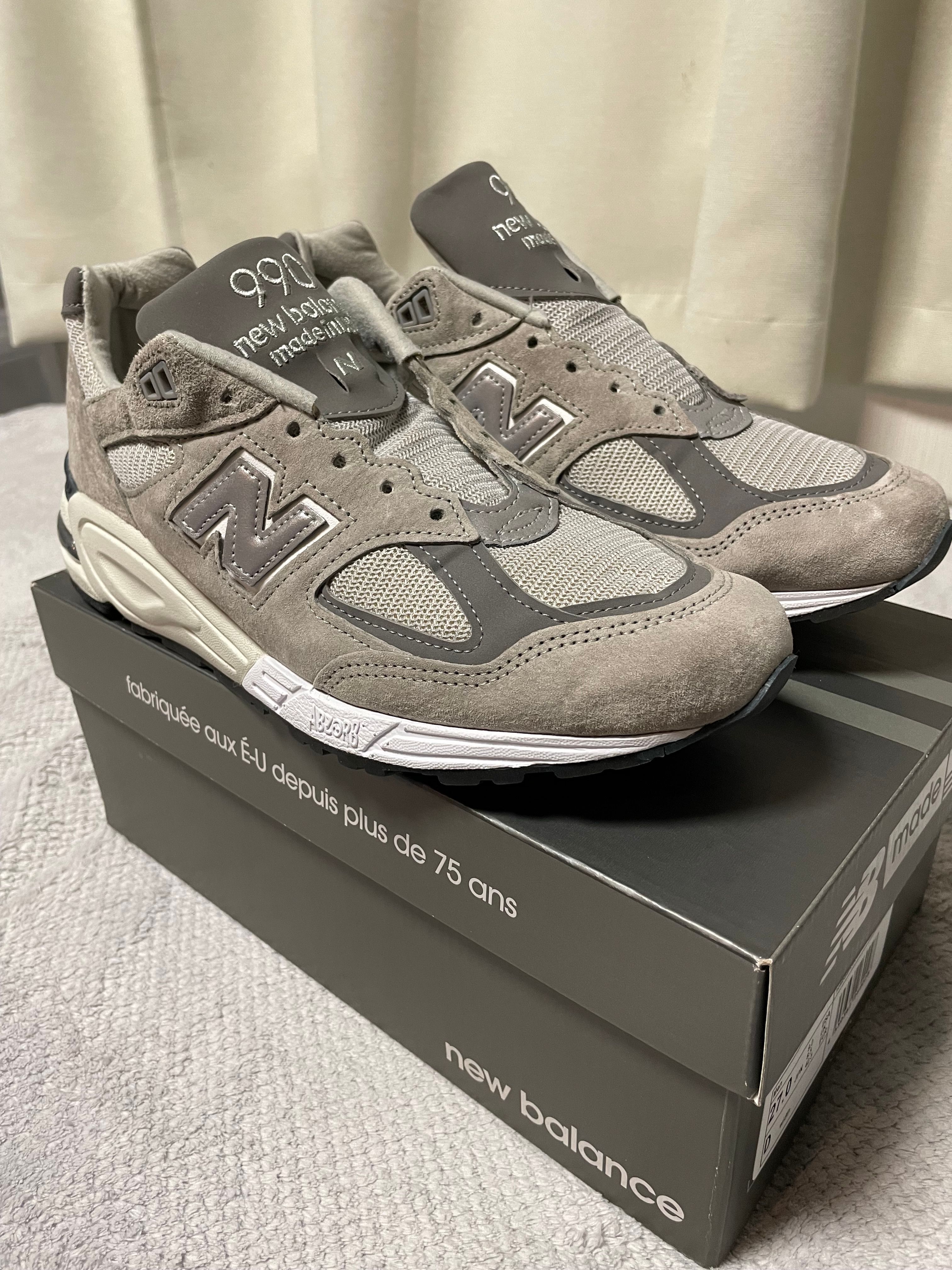 New Balance 990V2 "Gray"