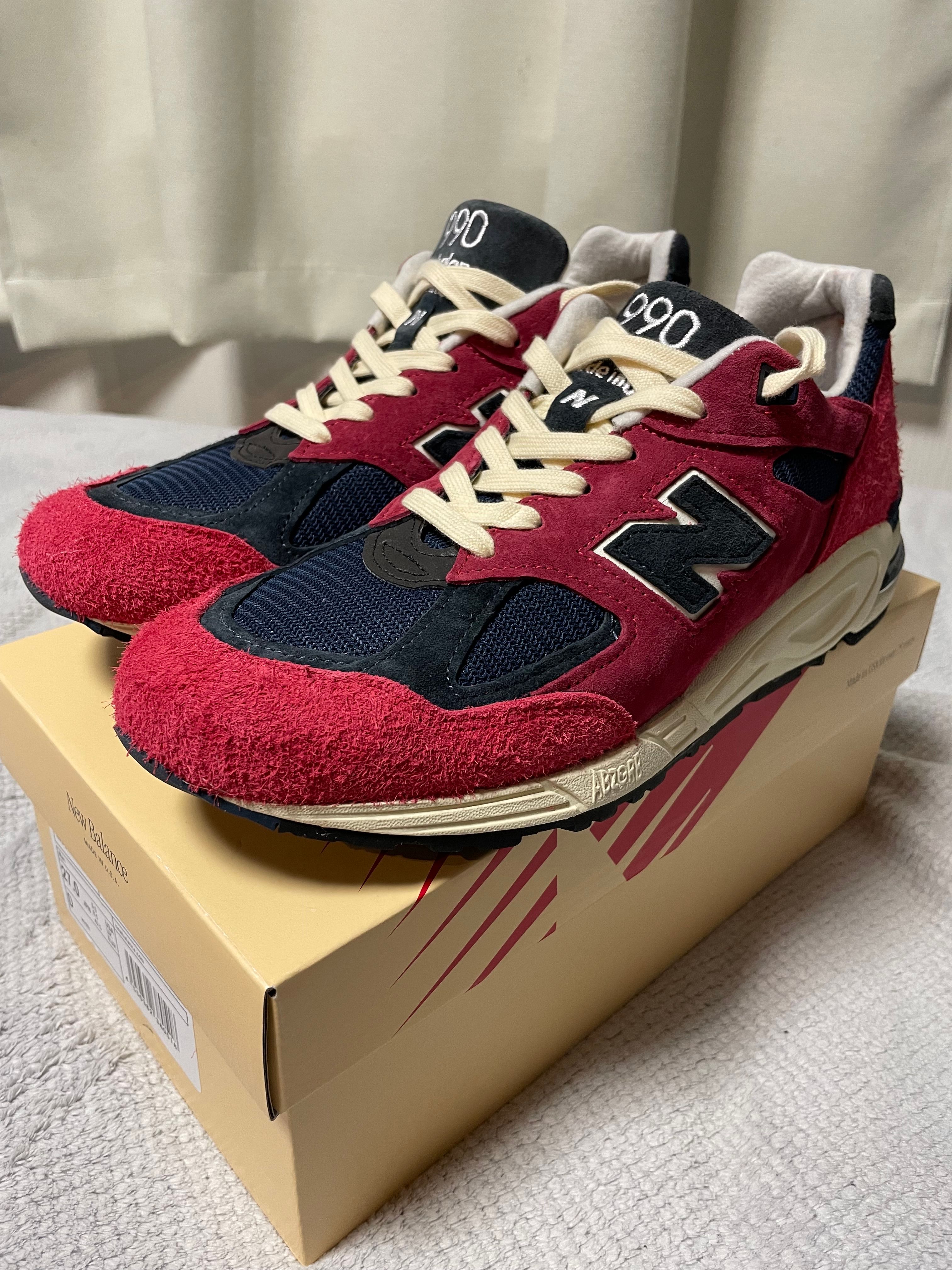 New Balance 990V2 "Red"