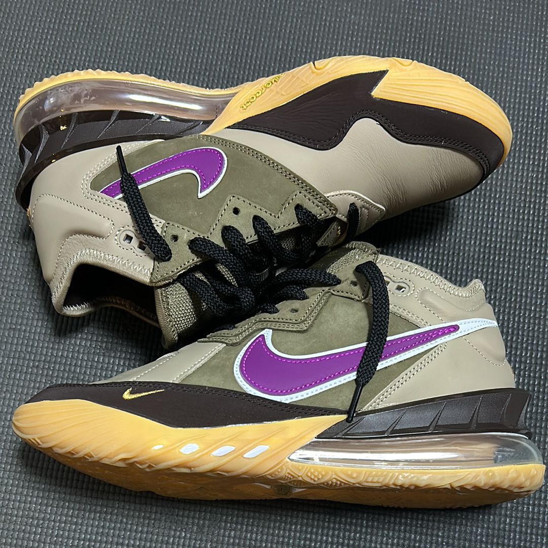 atmos × Nike LeBron 18 Low "Viotech"