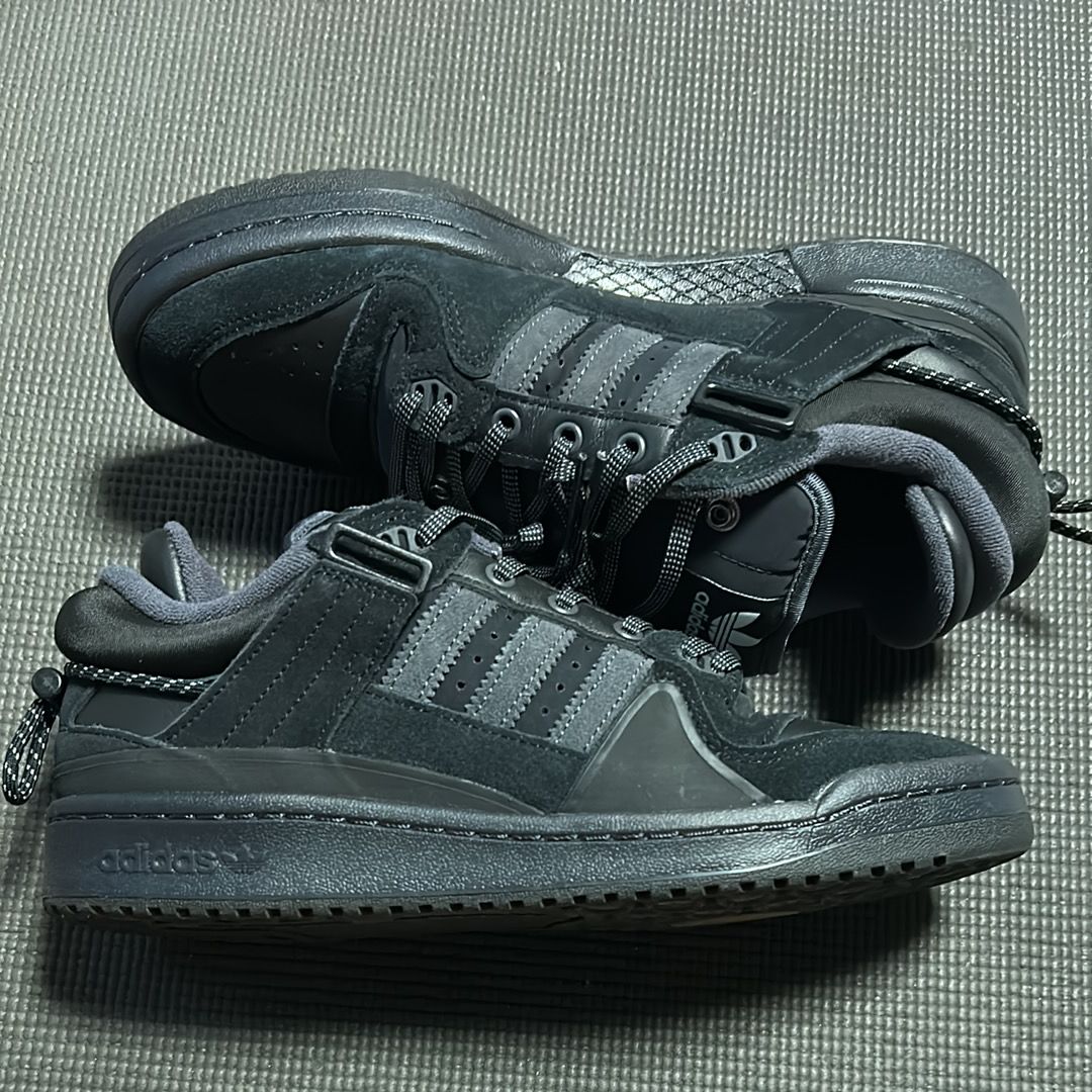 Bad Bunny × adidas Forum 84 Low "Core Black"