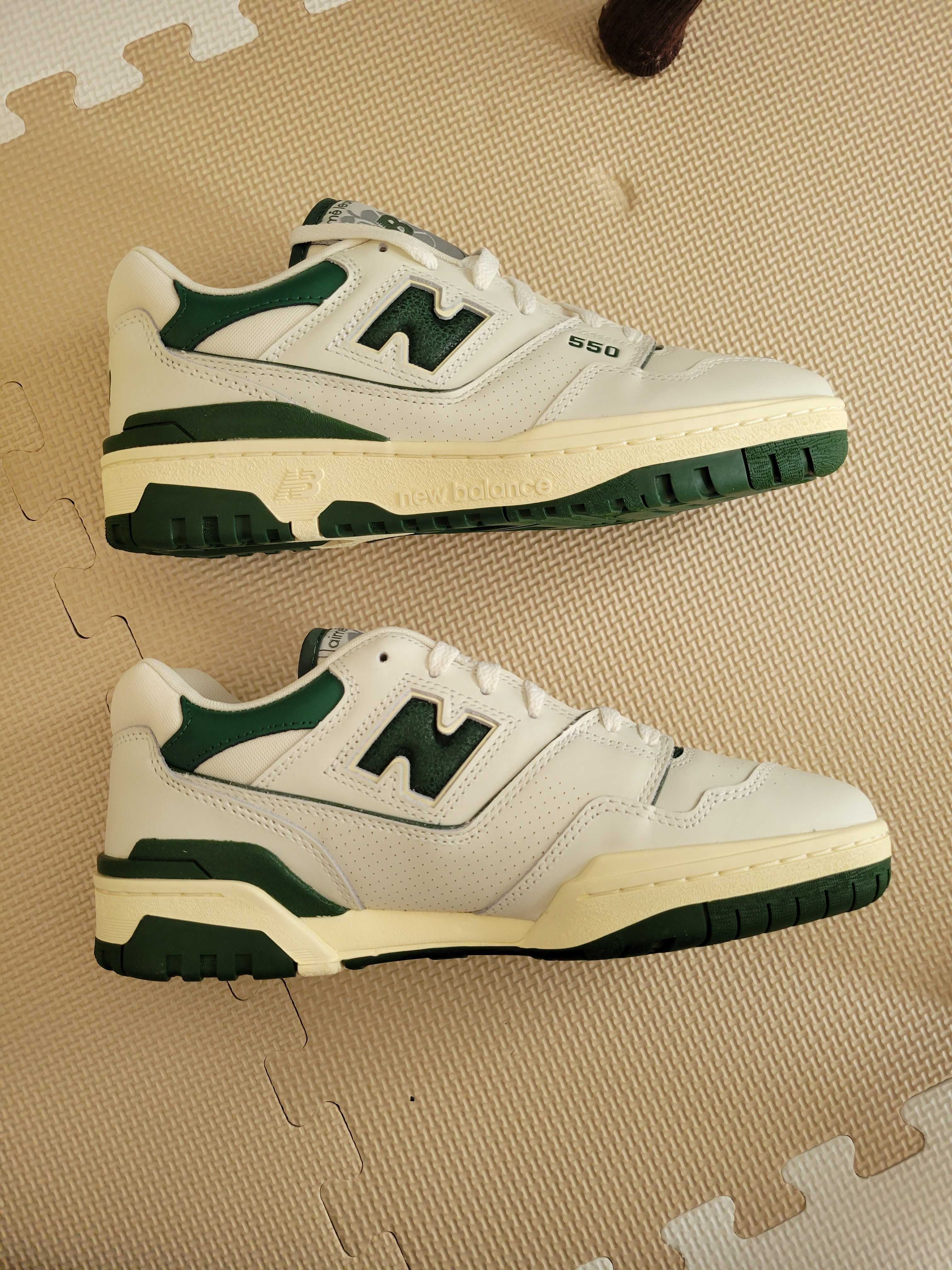 Aime Leon Dore × New Balance 550 "White/Green"