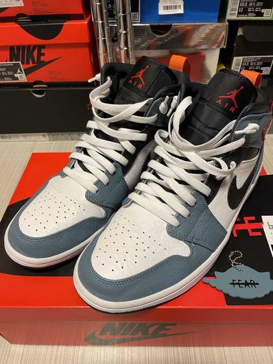 FACETASM × Nike Air Jordan 1 Mid "White/Navy"