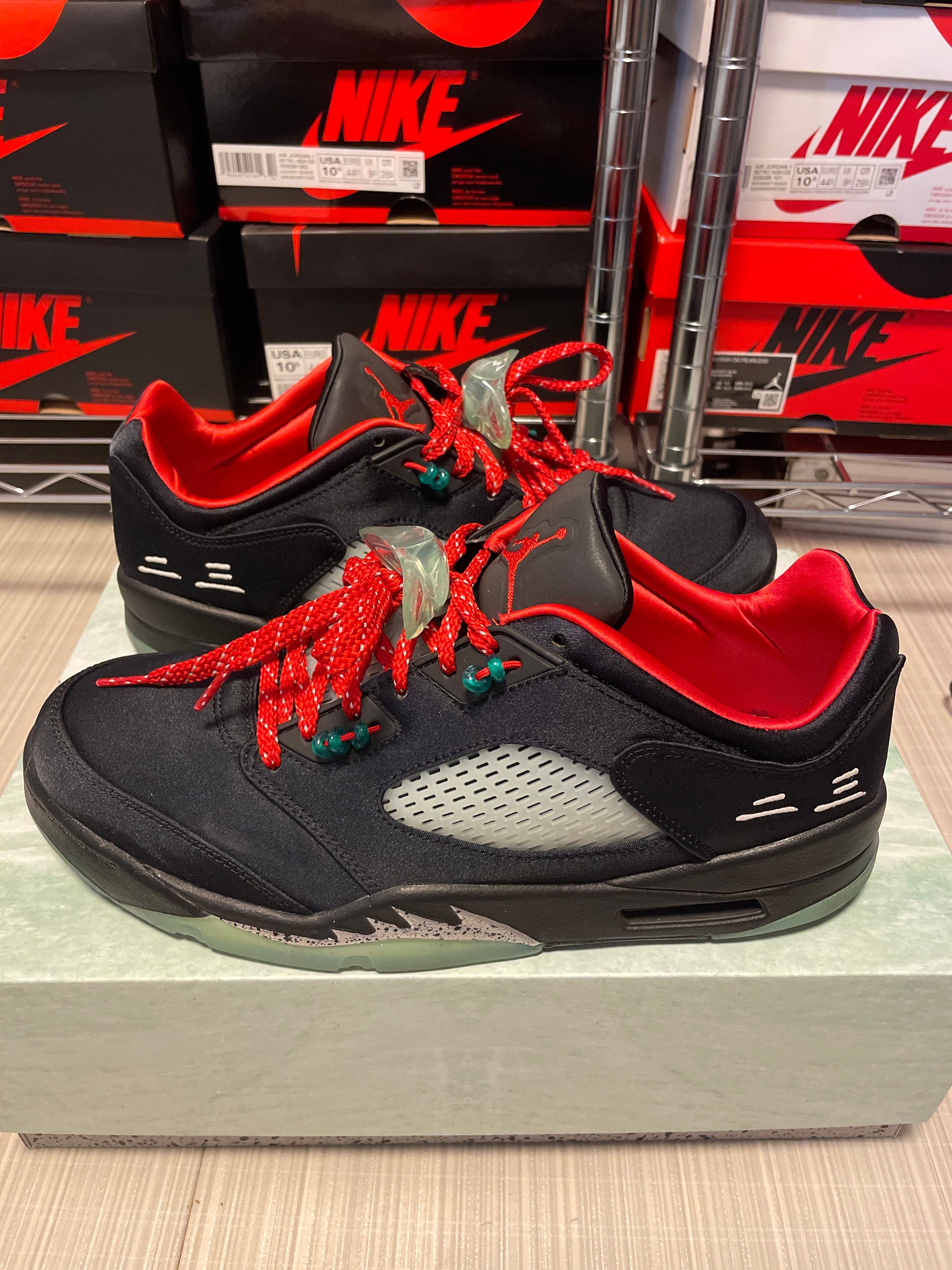CLOT × Nike Air Jordan 5 Low "Jade 5 Low"