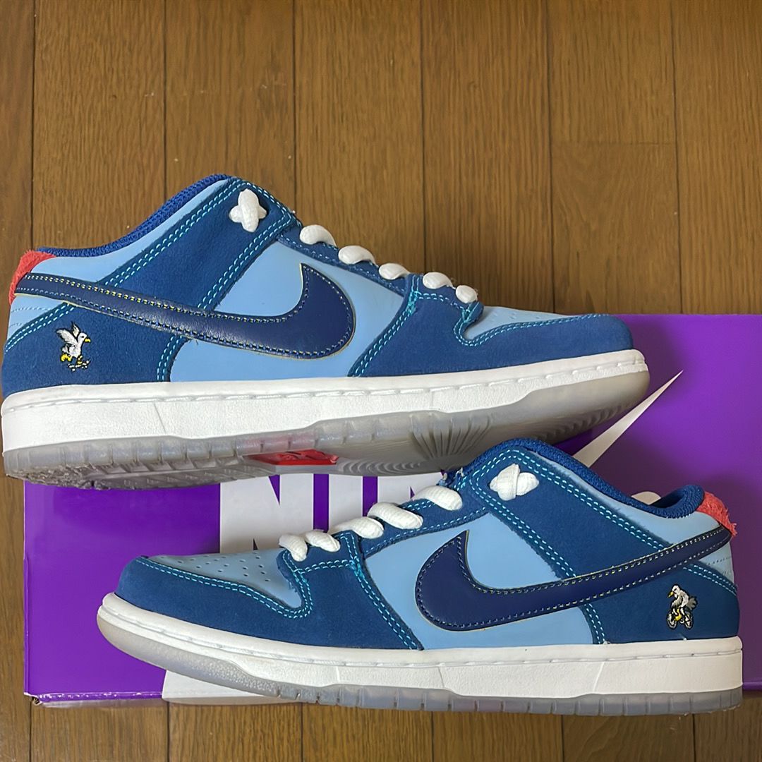Why So Sad? × Nike SB Dunk Low "Coastal Blue/Speed Yellow-University Red"