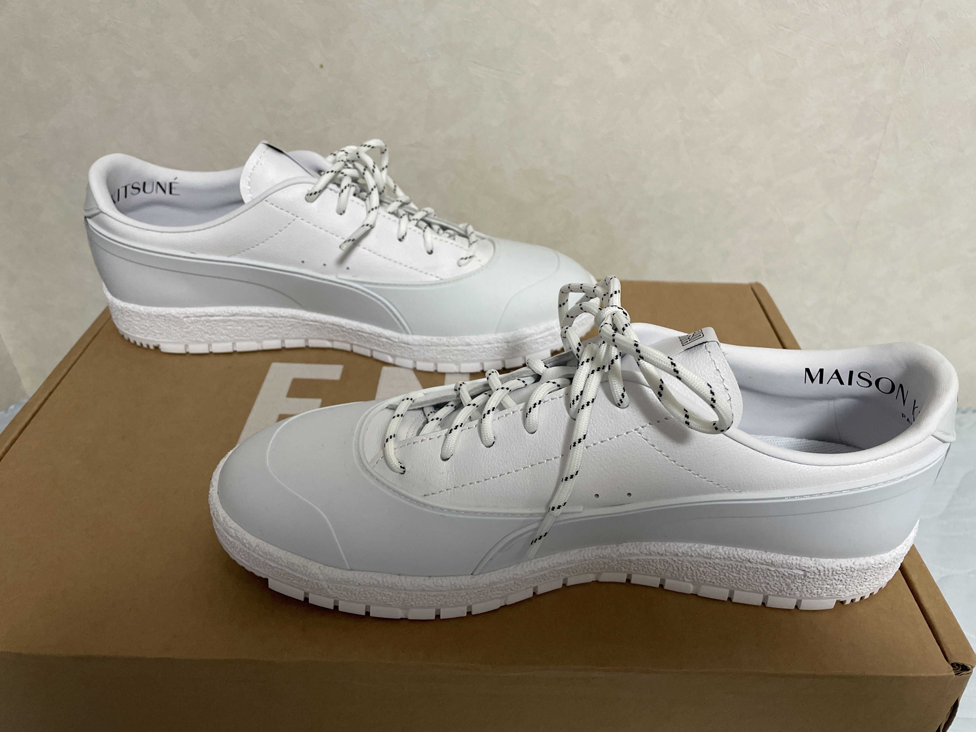 Maison Kitsune × Puma Ralph Sampson 70 Low "White"