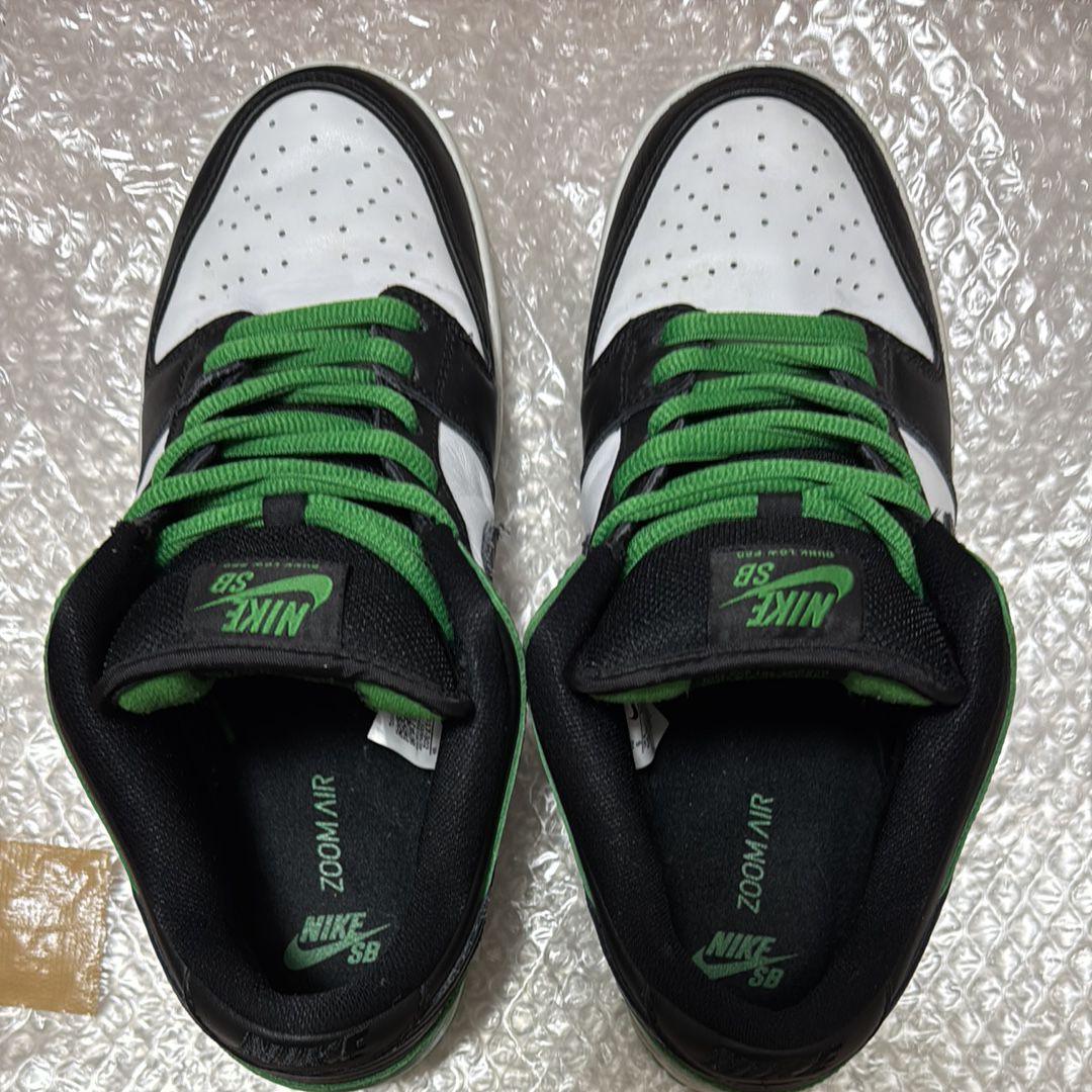 Nike SB Dunk Low Pro "Black and Classic Green"