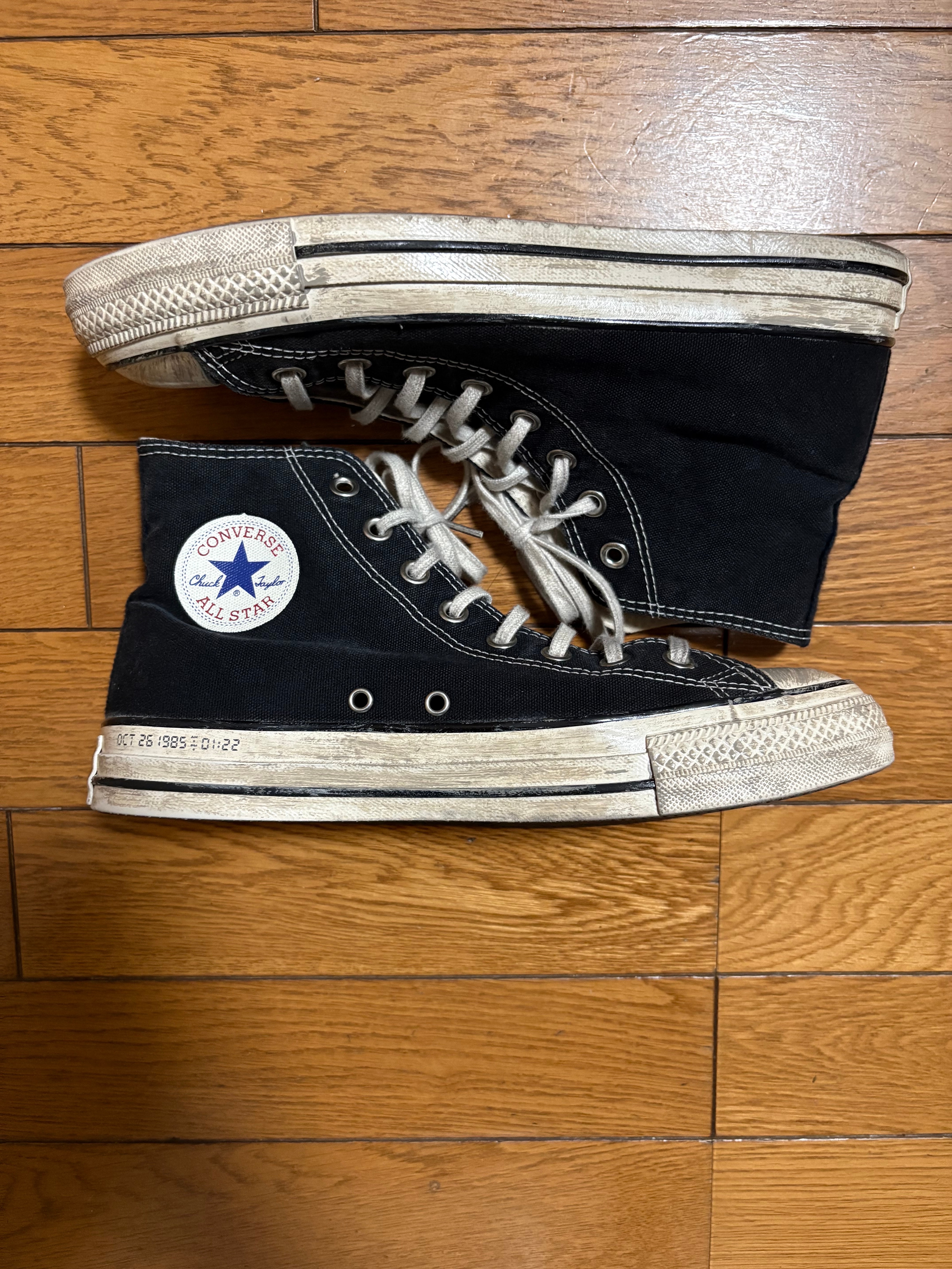 Back To The Future × Converse All Star US MT Hi "Black"