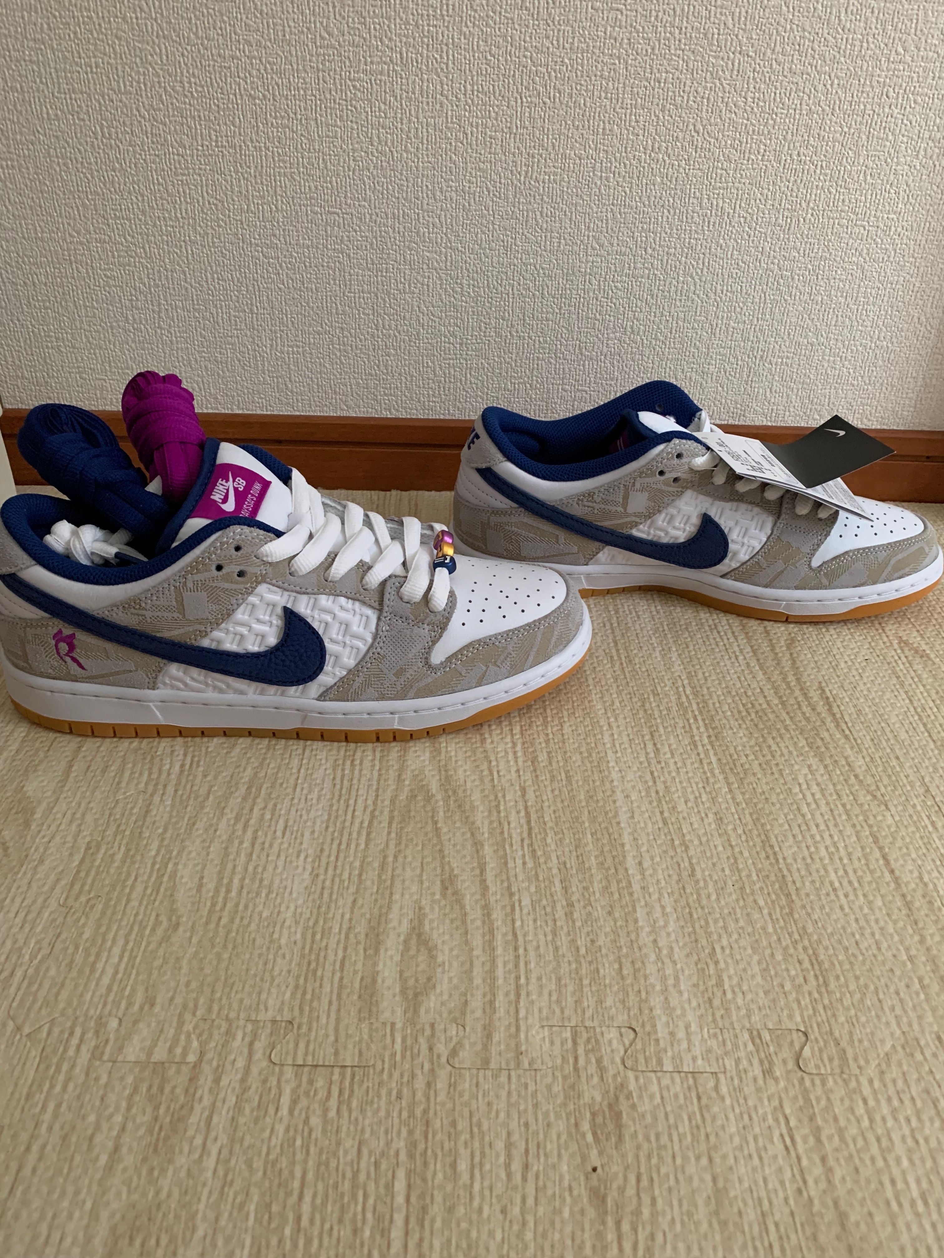 Rayssa Leal × Nike SB Dunk Low PRM "Pure Platinum and Vivid Purple"