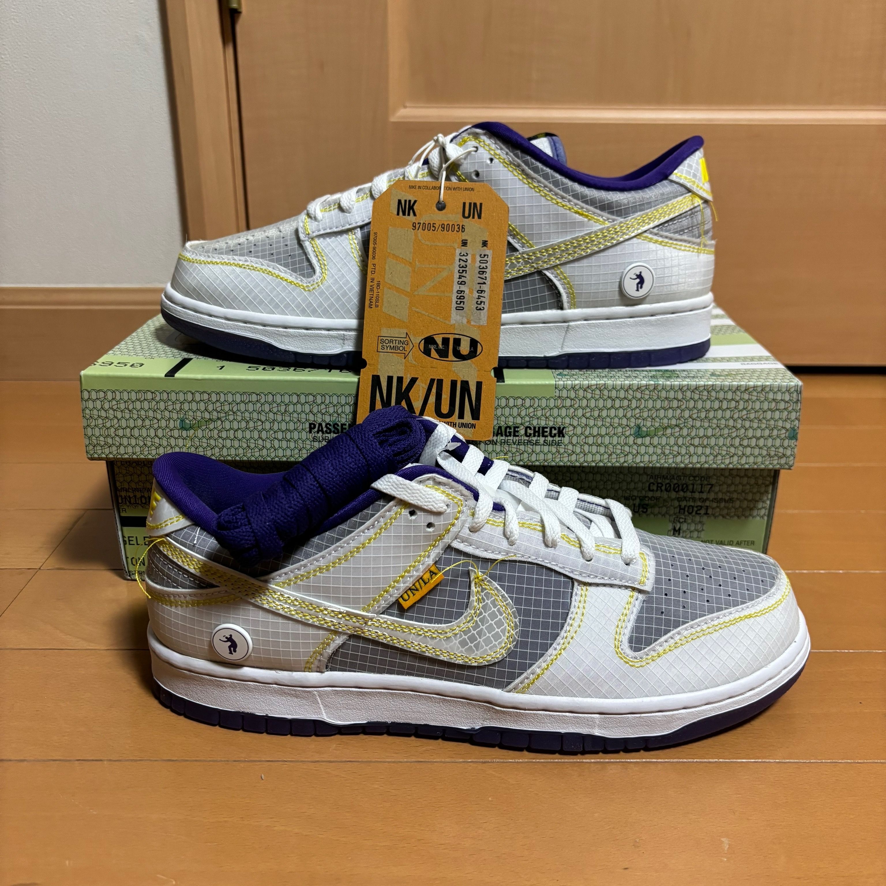 UNION × Nike Dunk Low "Court Purple"