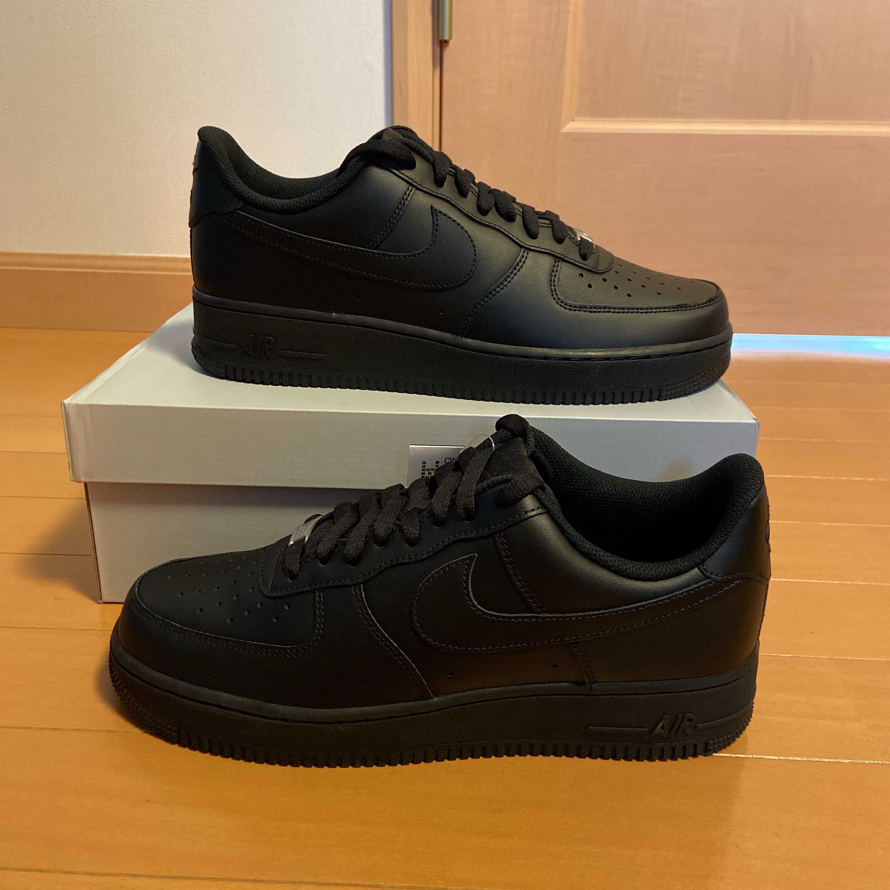 Nike Air Force 1 Low '07 "Black/Black"