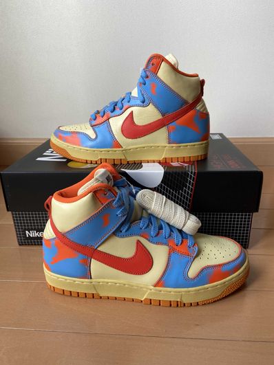 Nike Dunk High 1985 SP "Orange Acid Wash"