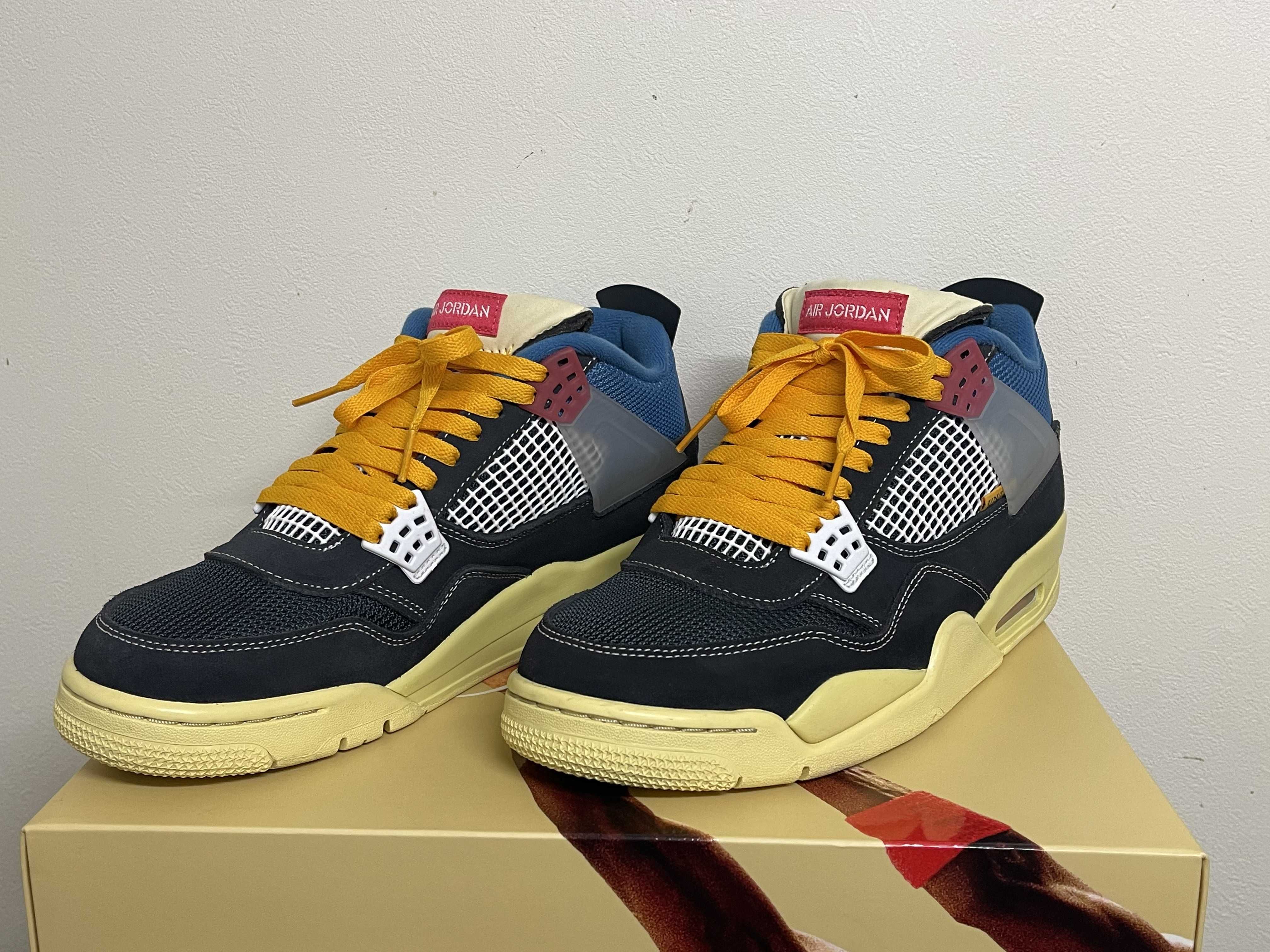UNION × Nike Air Jordan 4 "Off Noir"