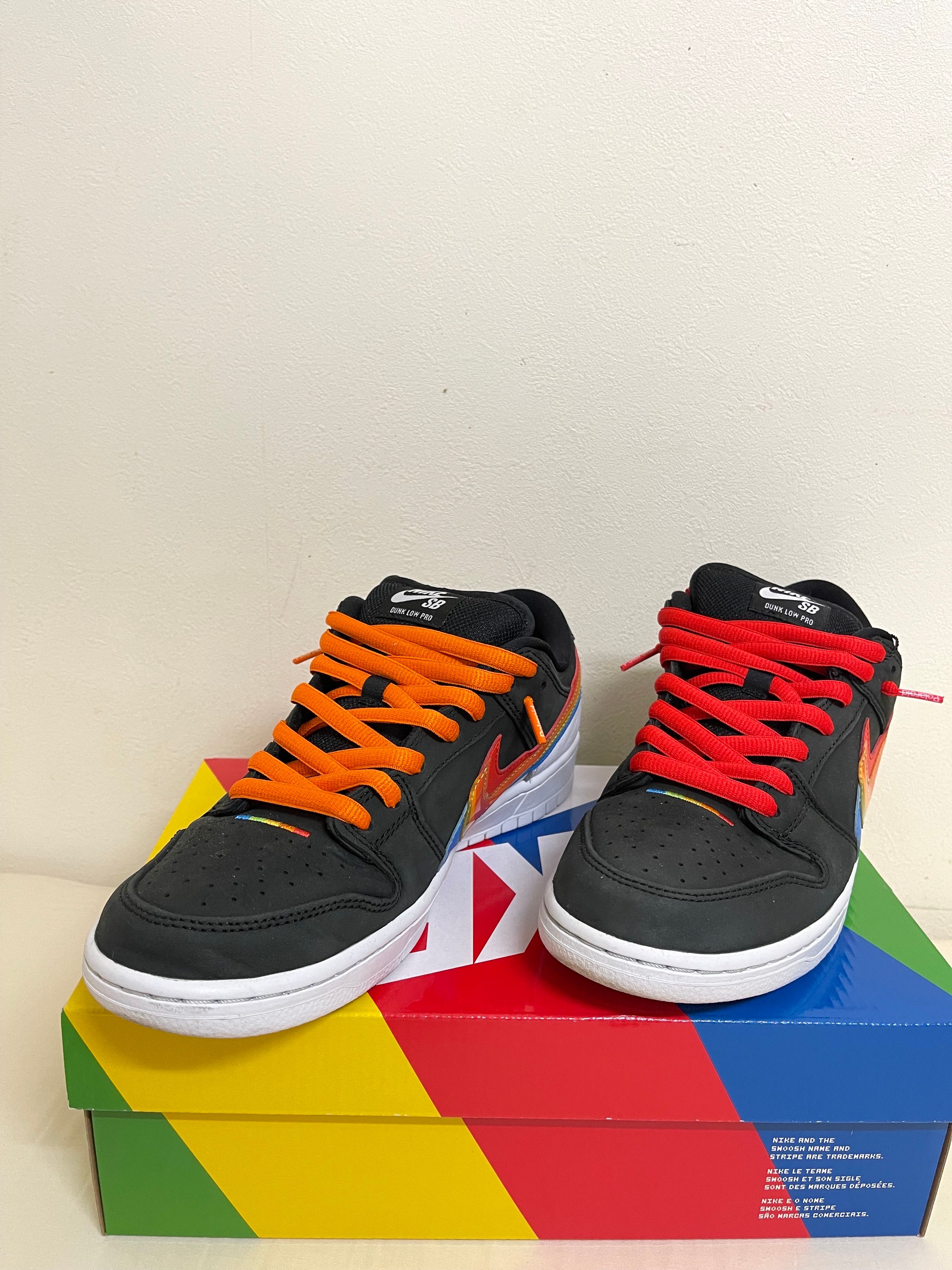 Polaroid × Nike SB Dunk Low Pro QS "Black/White"