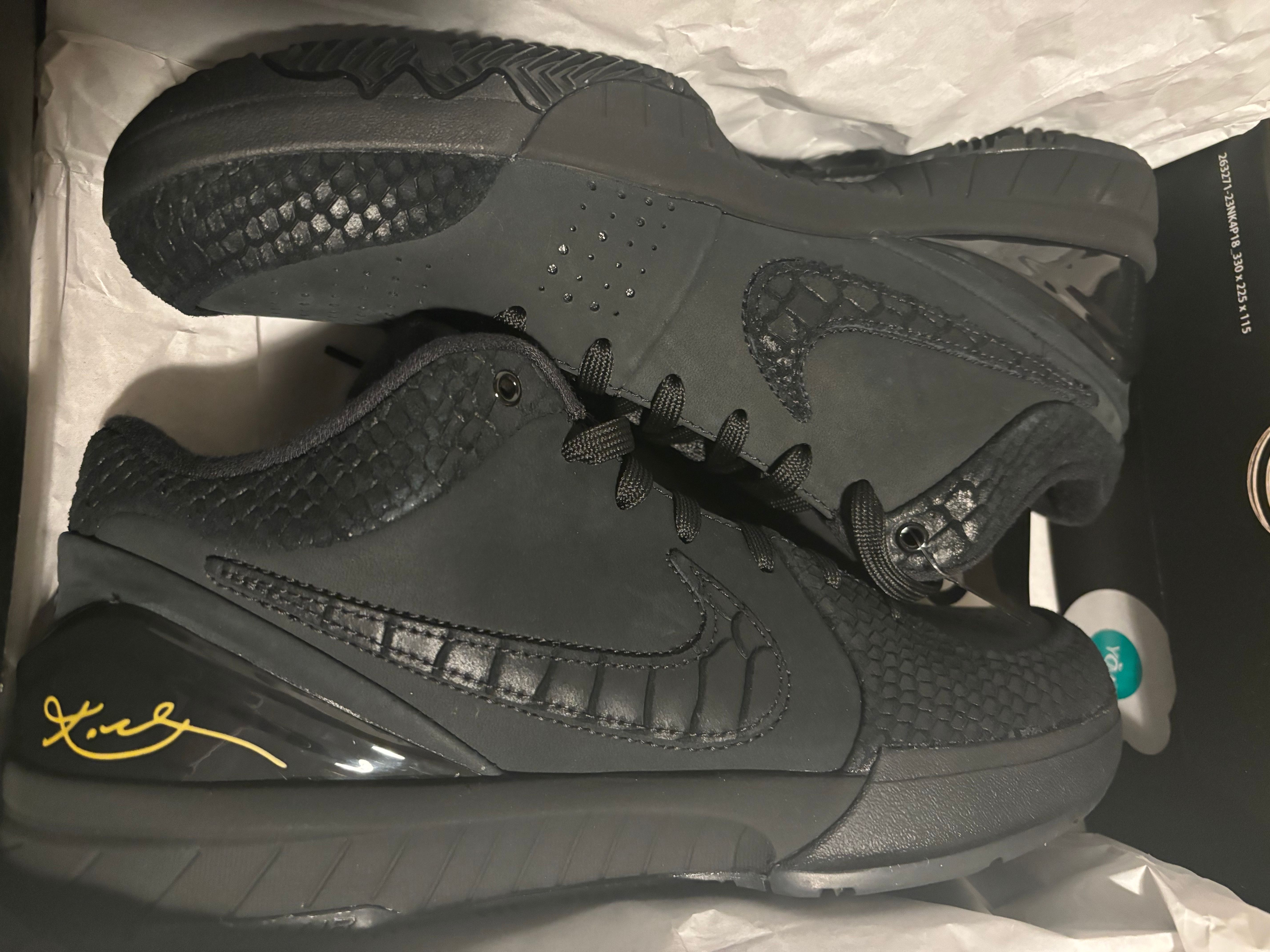 Nike Kobe 4 Protro "Black"