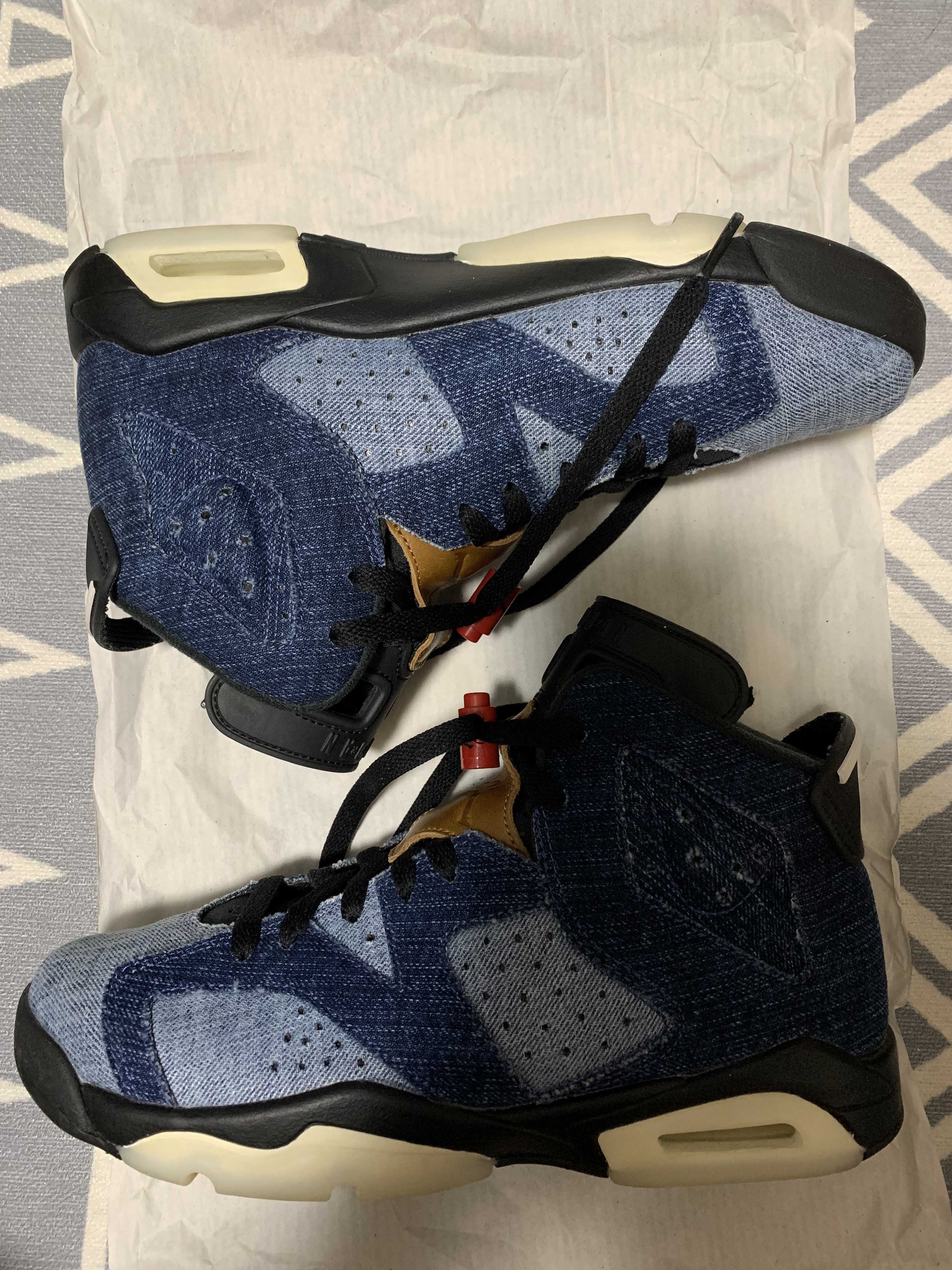 NIKE AIR JORDAN 6 "WASHED DENIM"