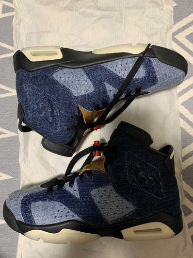 NIKE AIR JORDAN 6 "WASHED DENIM"