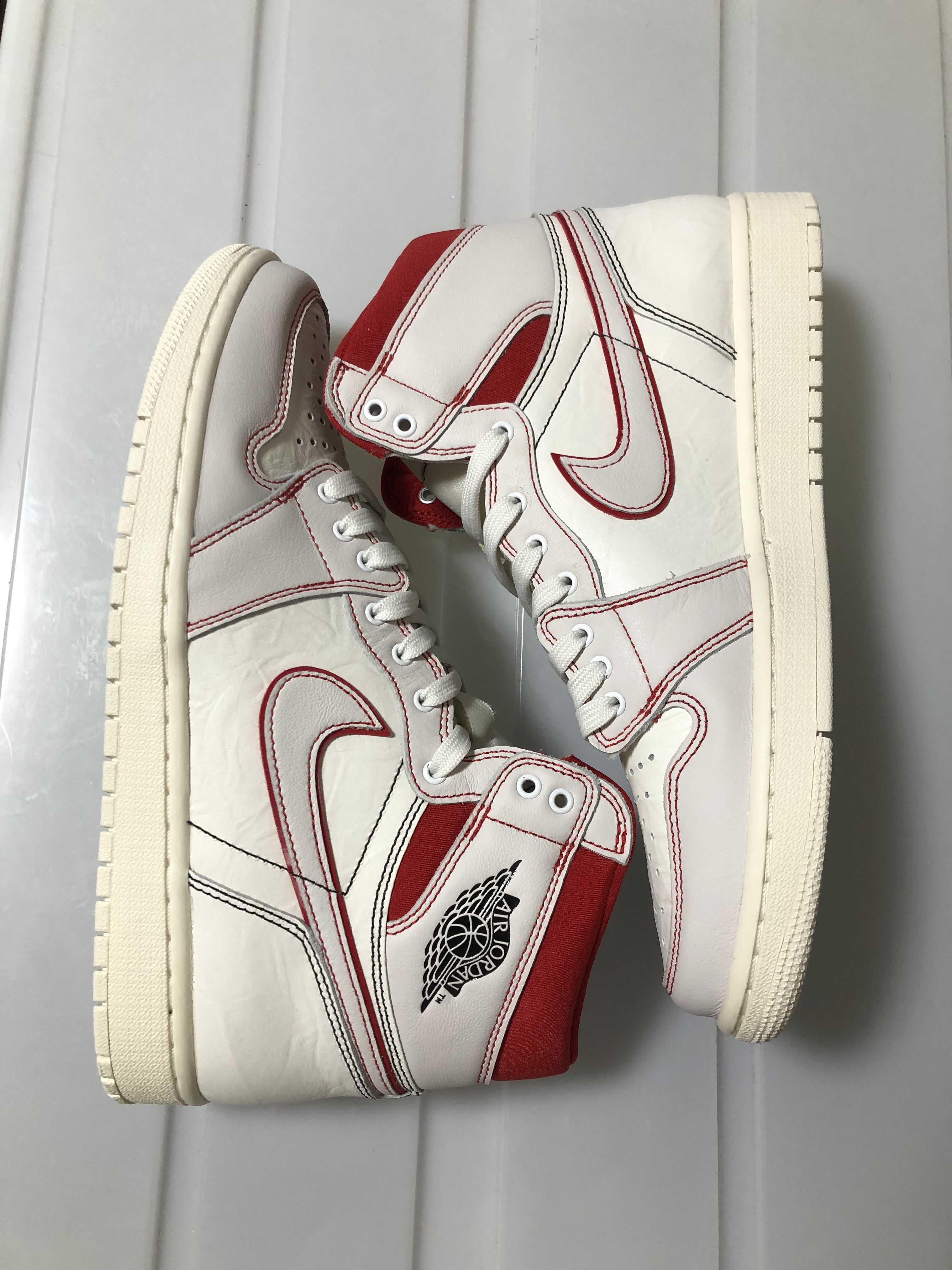 Nike Air Jordan 1 Retro High OG "Sail/University Red"     