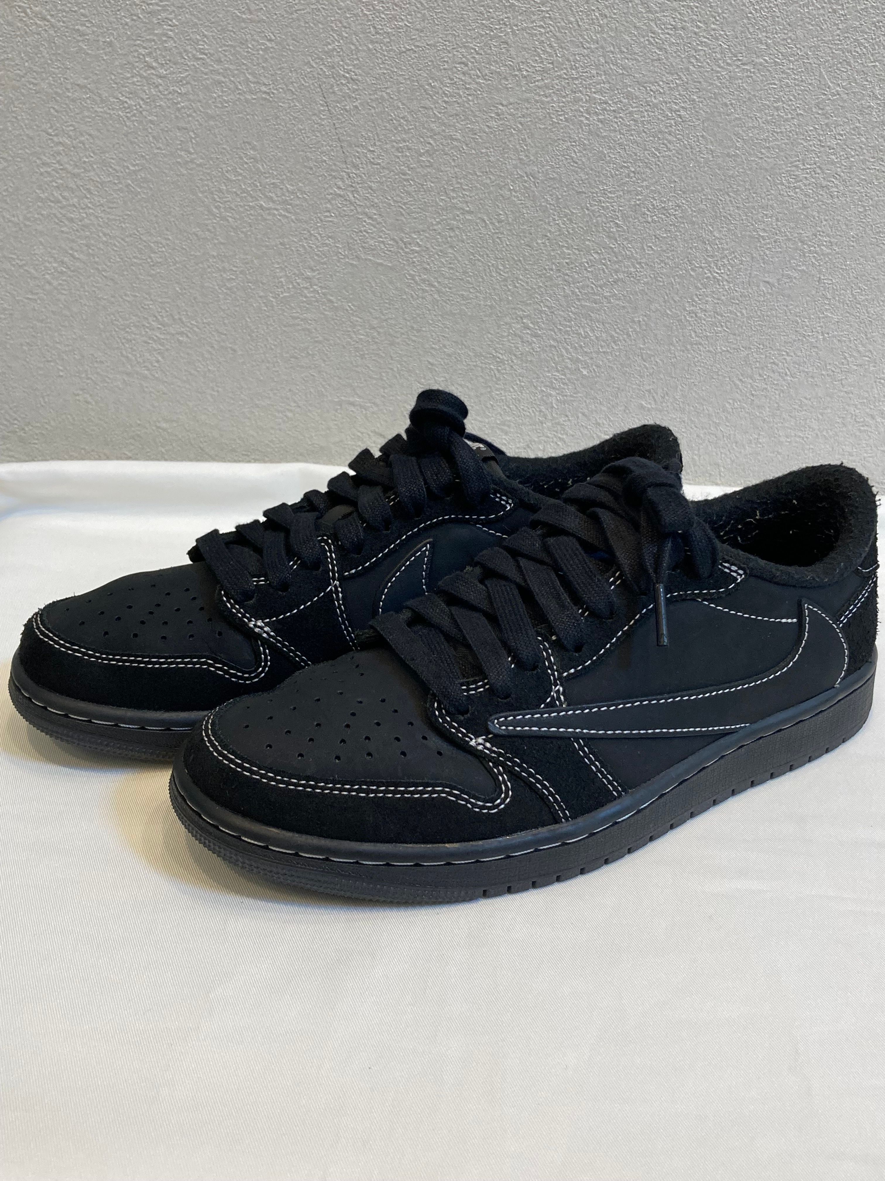 Travis Scott × Nike Air Jordan 1 Low OG SP "Black Phantom"