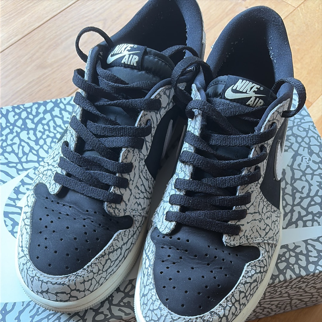 Nike Air Jordan 1 Retro Low OG "Black Cement"