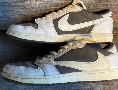 Travis Scott × Nike Air Jordan 1 Low OG SP "Reverse Mocha/Sail and Ridgerock"