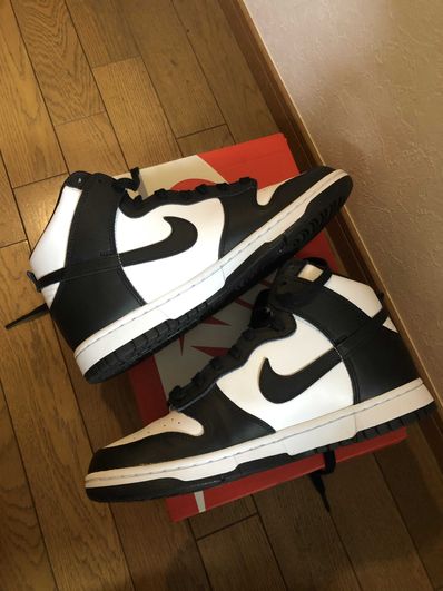 Nike Dunk High "Black and White"