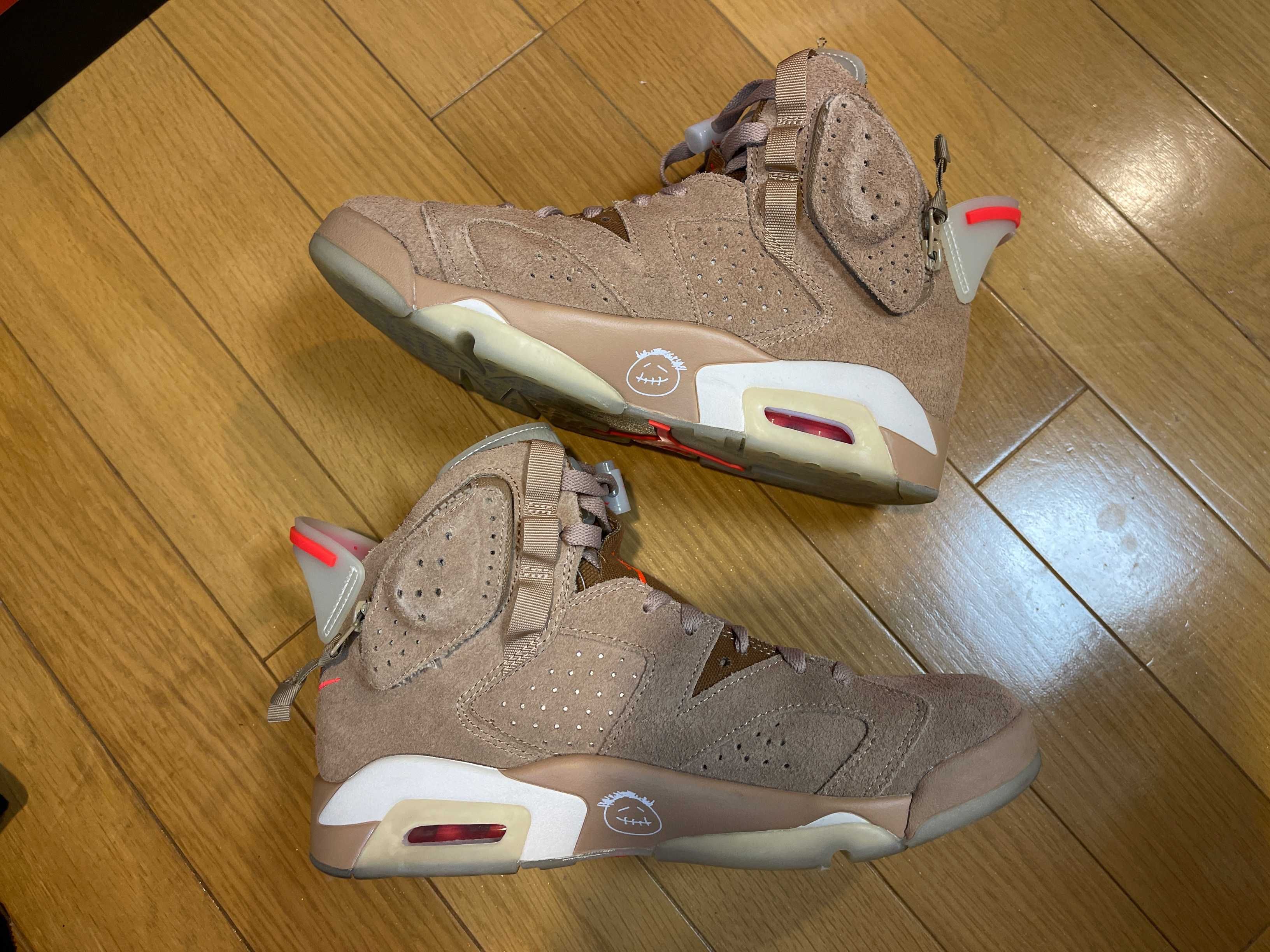 Travis Scott × Nike Air Jordan 6 "British Khaki"