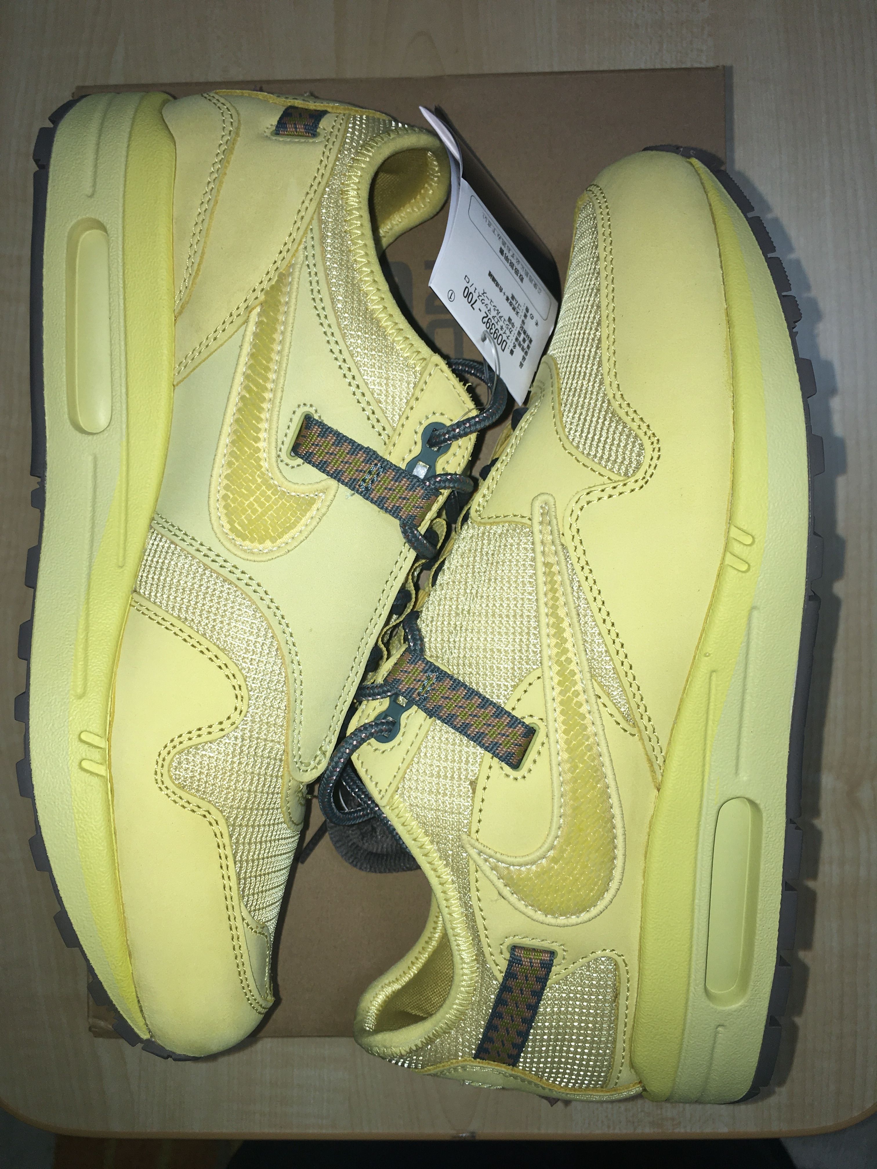 Travis Scott × Nike Air Max 1 "CACT.US Gold"