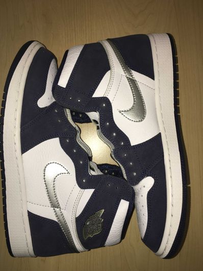 Nike Air Jordan 1 High OG CO.JP "White/Midnight Navy" (2020)(ブリーフケースなし)
