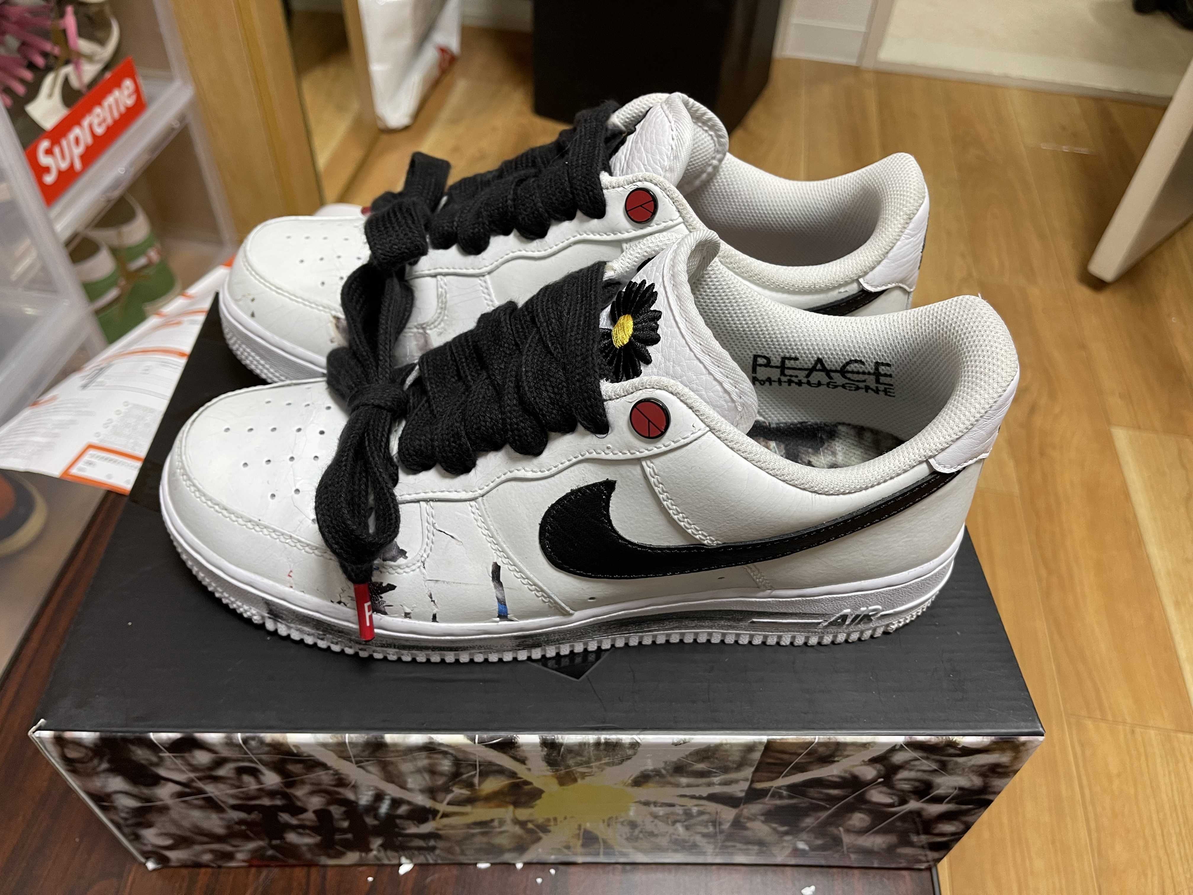 PEACEMINUSONE × Nike Air Force 1 Low "Para-noise/White/Black" / G-DRAGON