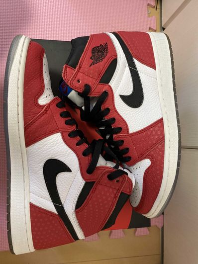 Spiderman × Nike Air Jordan 1 Origin Story "Gym Red/White/Photo Blue/Black"