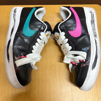PEACEMINUSONE × Nike Air Force 1 Low '07 Para-Noise 3.0 "Black and Multi-Color" / G-DRAGON