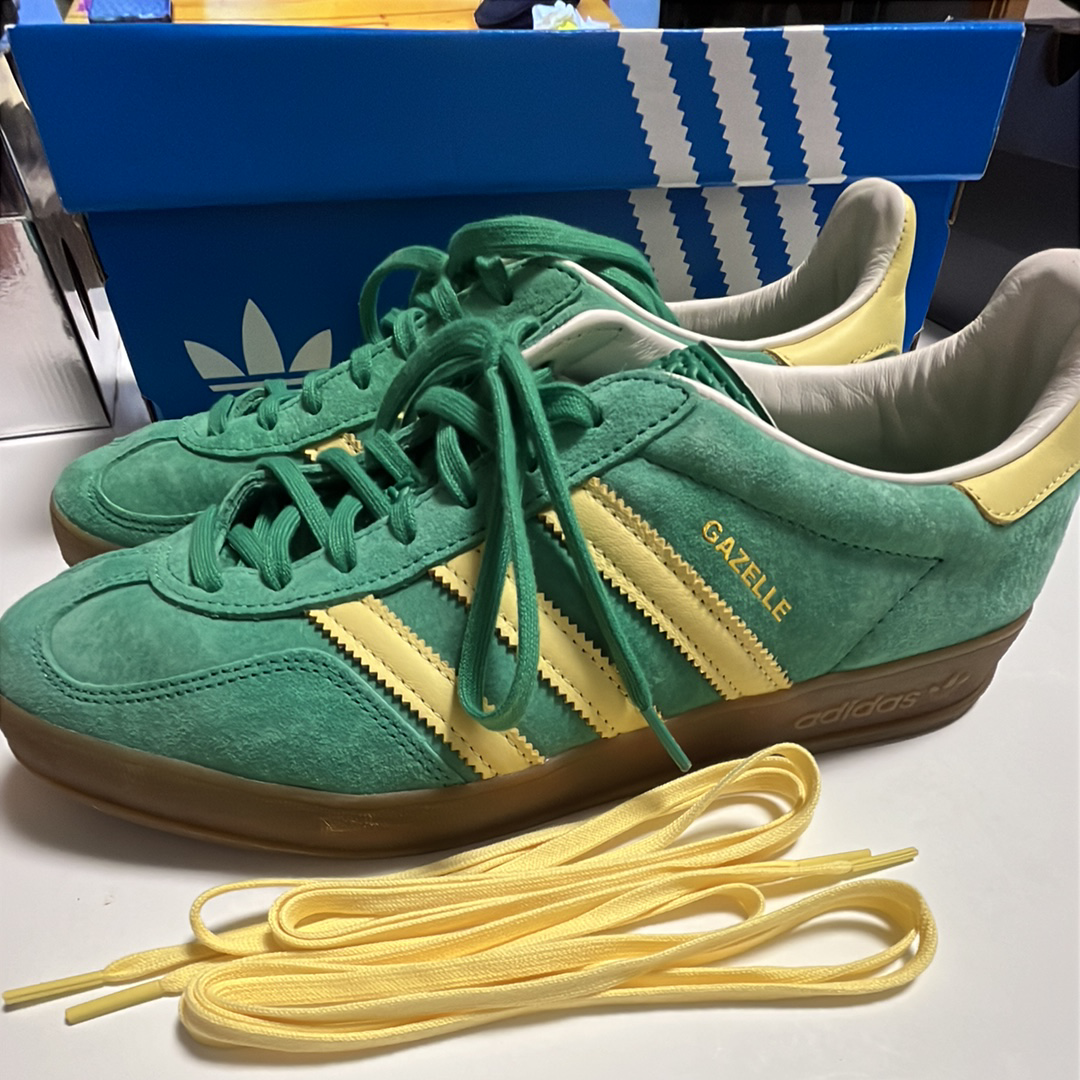 adidas Gazelle 27cm PANT / CBLK（中古美品） Adidas] Gazelle Night Indigo アディダスガゼル (adidas
