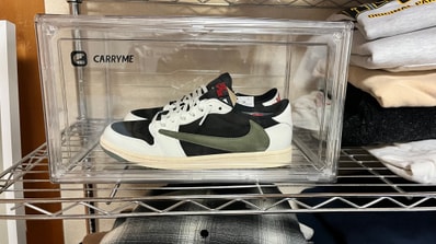 Travis Scott × Nike Women's Air Jordan 1 Low OG "Medium Olive"