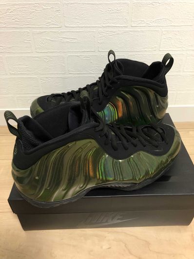 Air foamposite legion shop green