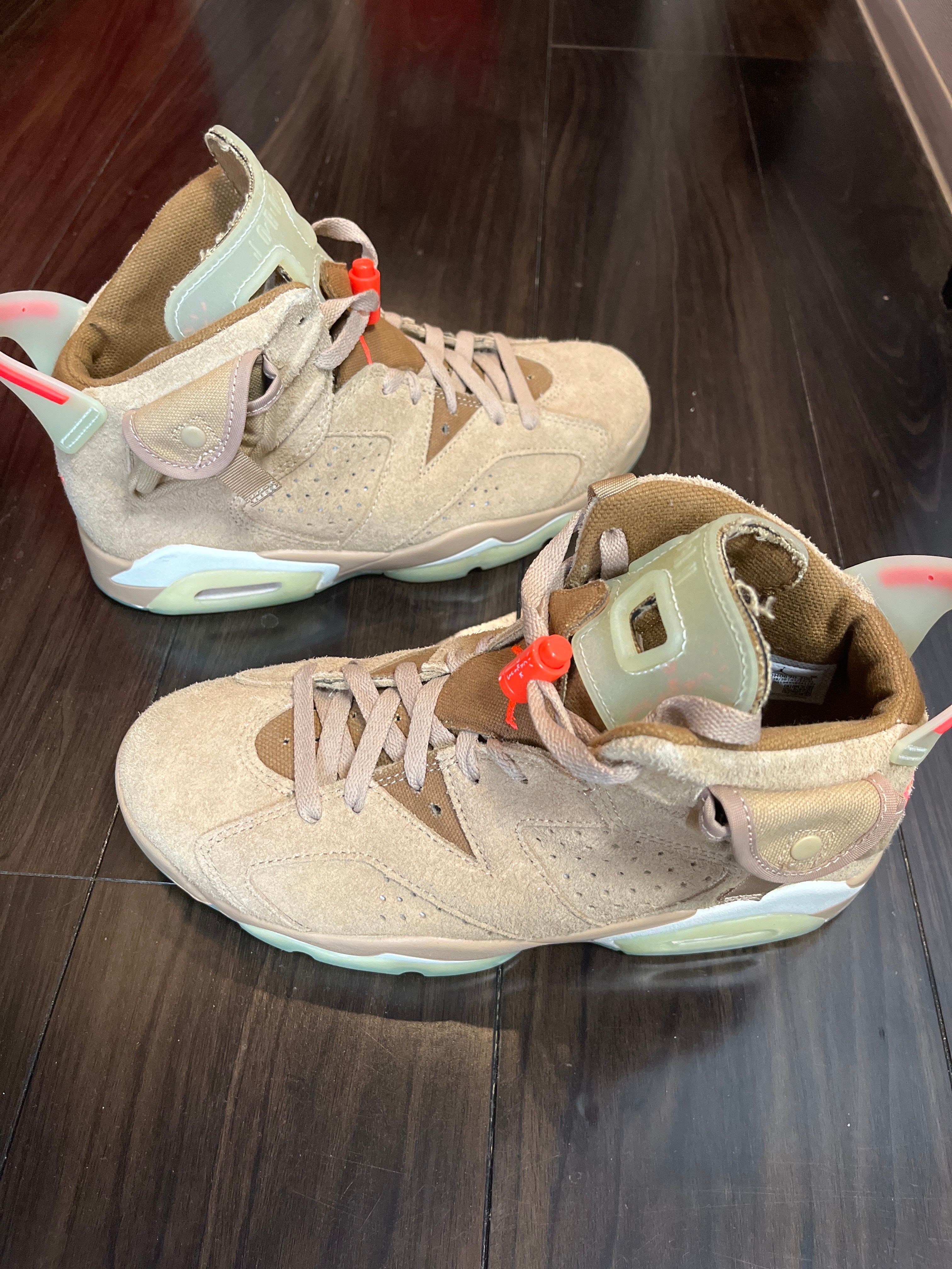 Travis Scott × Nike Air Jordan 6 "British Khaki"