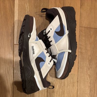 Travis Scott × Nike Zoom Field Jaxx "Pale Ivory and Leche Blue"