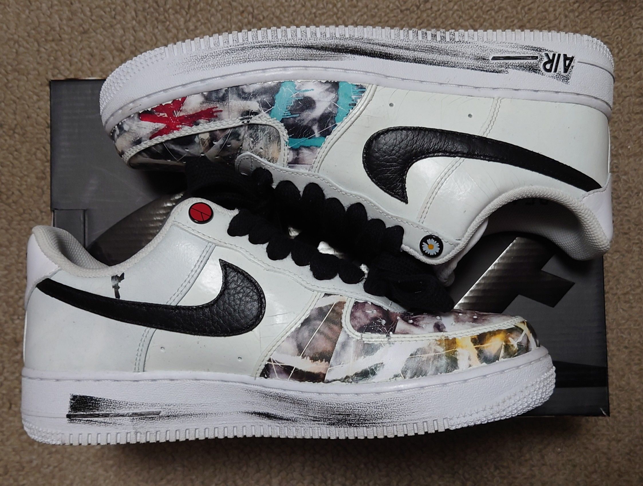 PEACEMINUSONE × Nike Air Force 1 Low "Para-noise/White/Black" / G-DRAGON