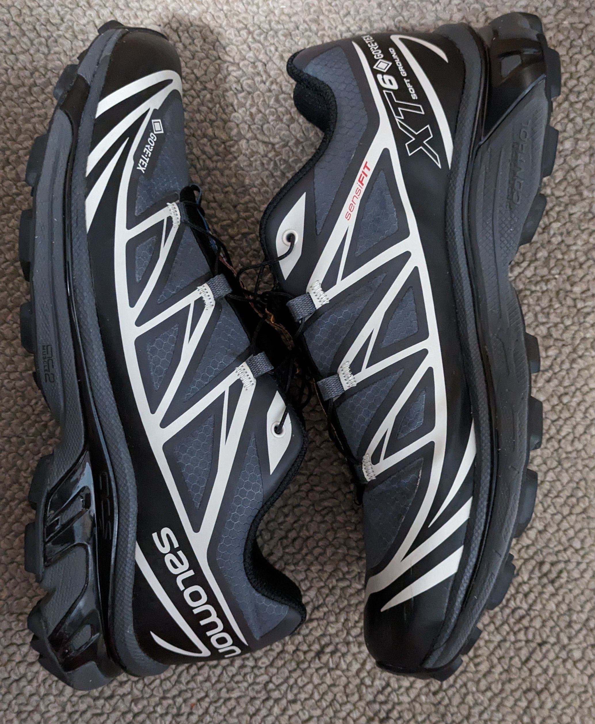 Salomon XT-6 GORE-TEX "Black/Ebony/Lunar Rock"