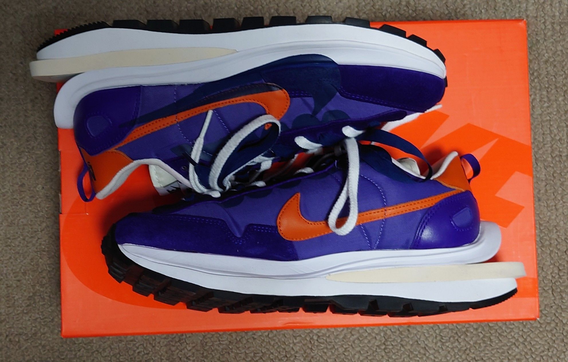 SACAI × NIKE VAPOR WAFFLE "DARK IRIS"