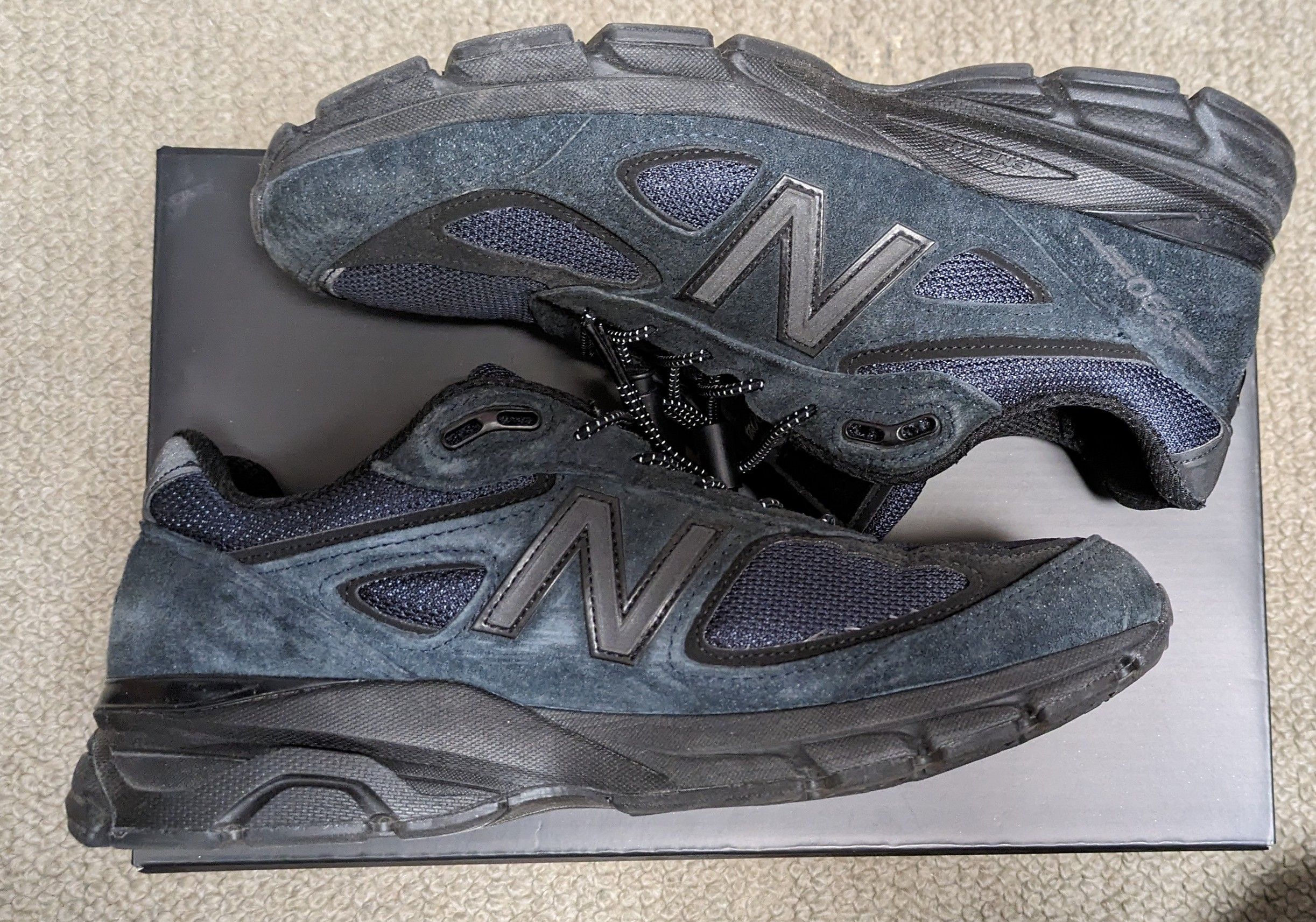 JJJJound × New Balance 990V4 "Navy"