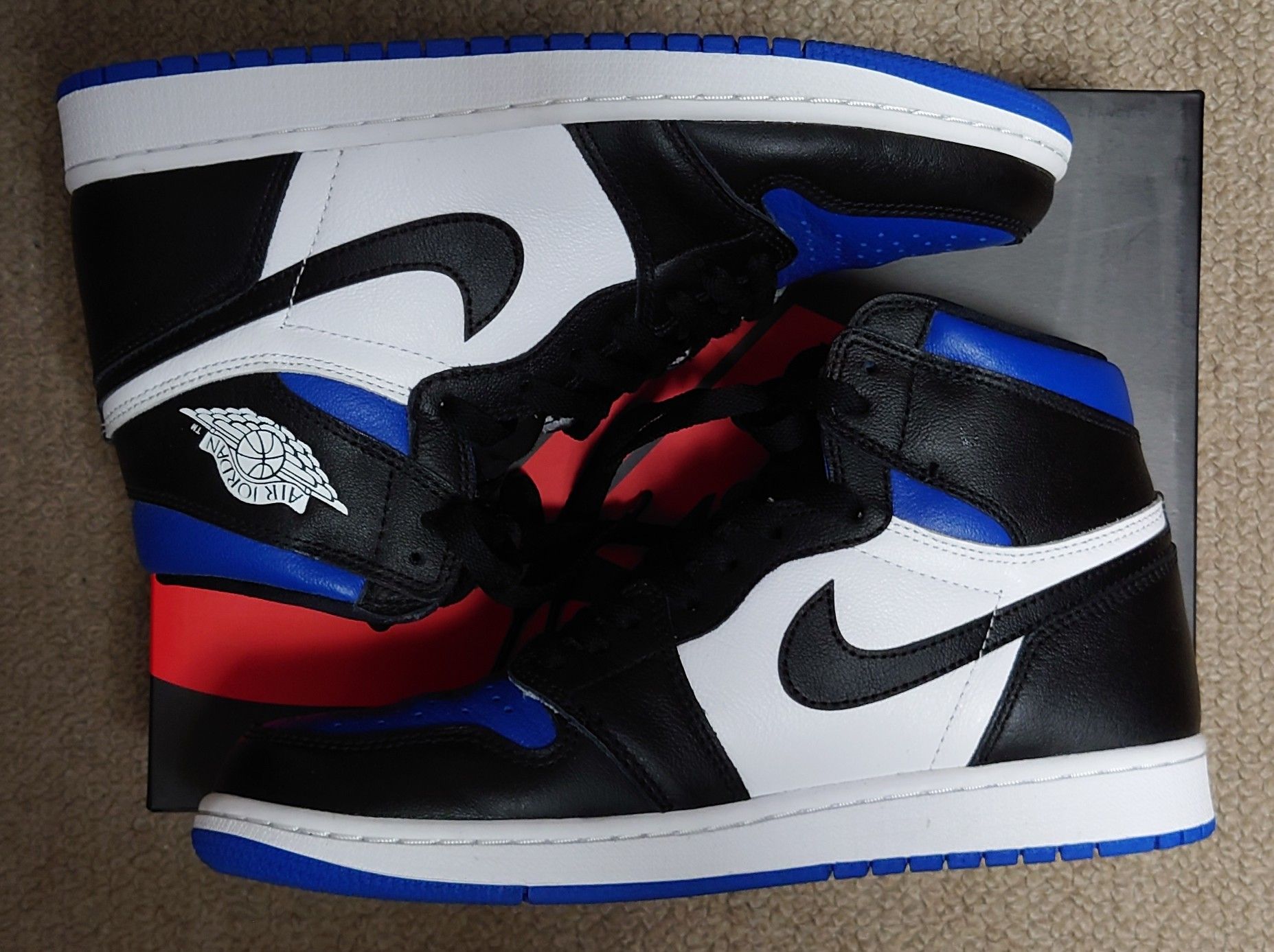 Nike Air Jordan 1 Retro High OG "Royal Toe" (2020)