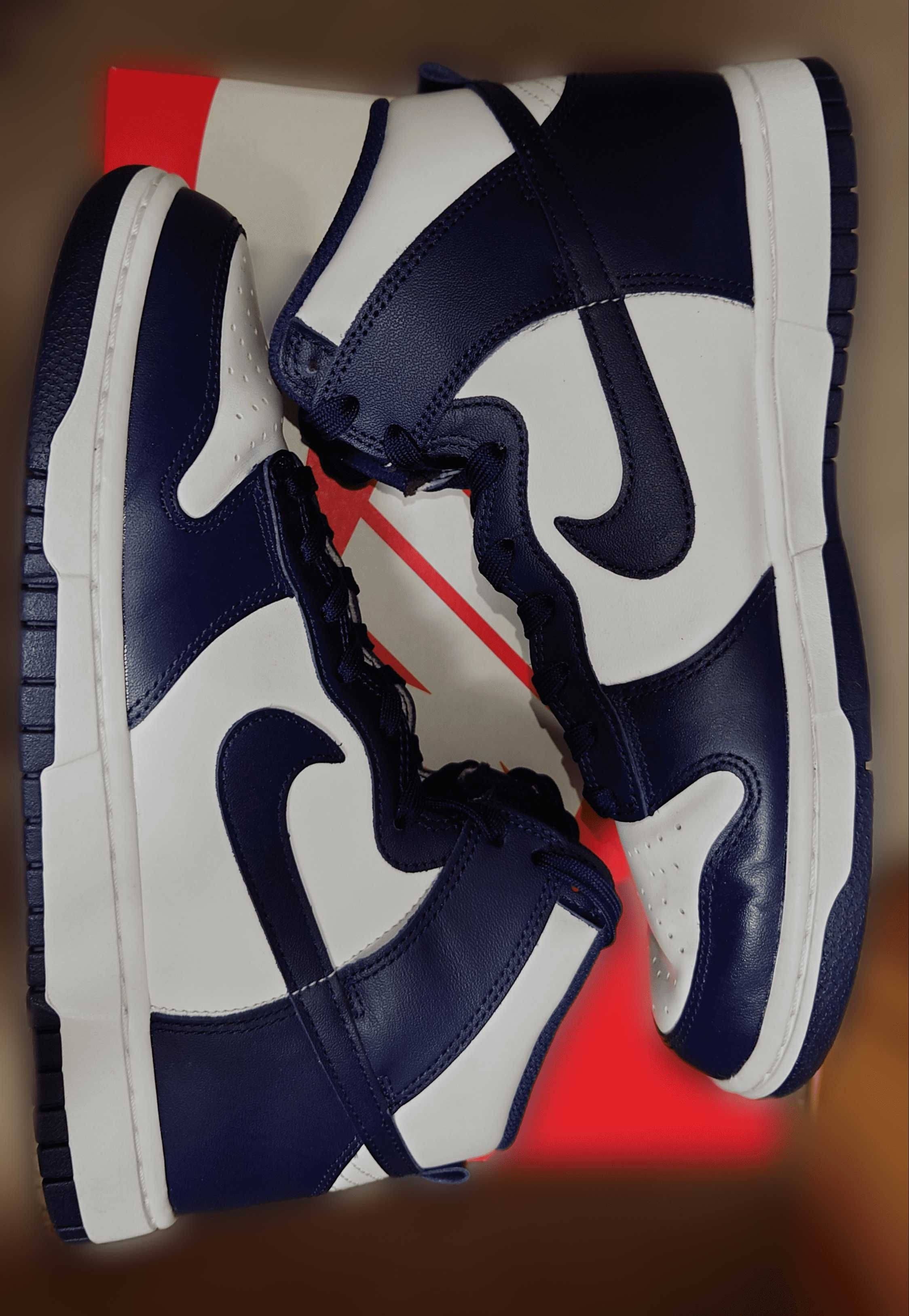 Nike Dunk High "Championship Navy"