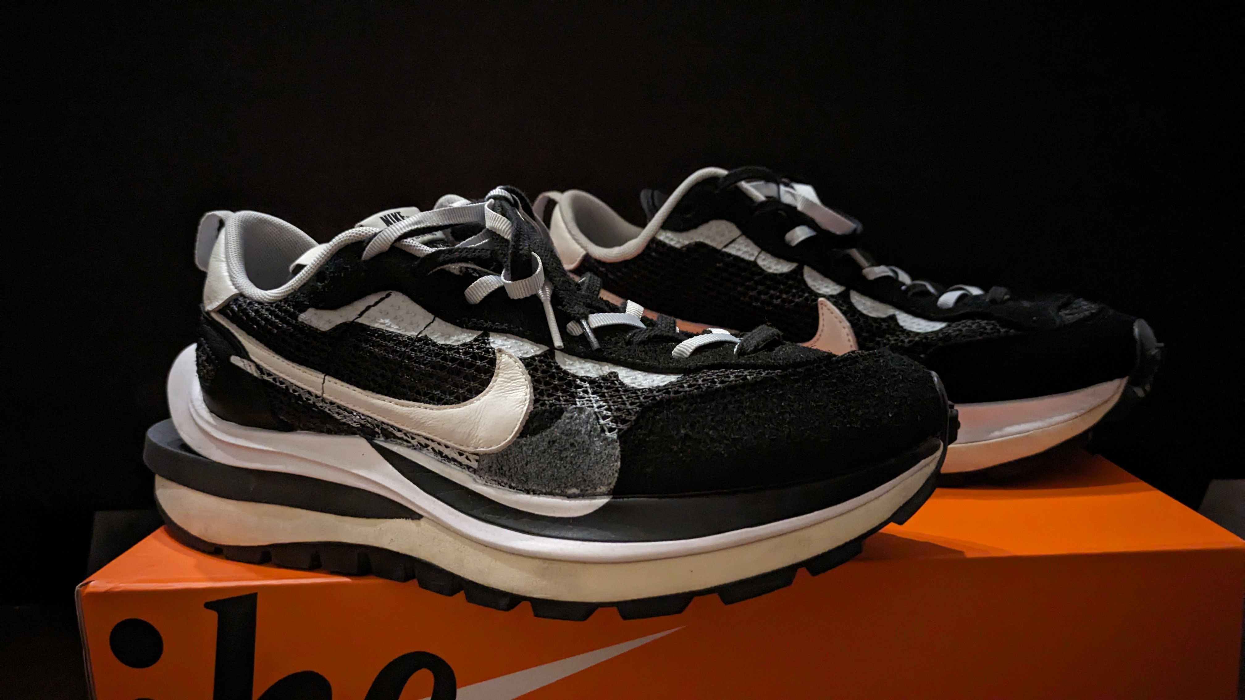 sacai × Nike Vapor Waffle "Black and White"