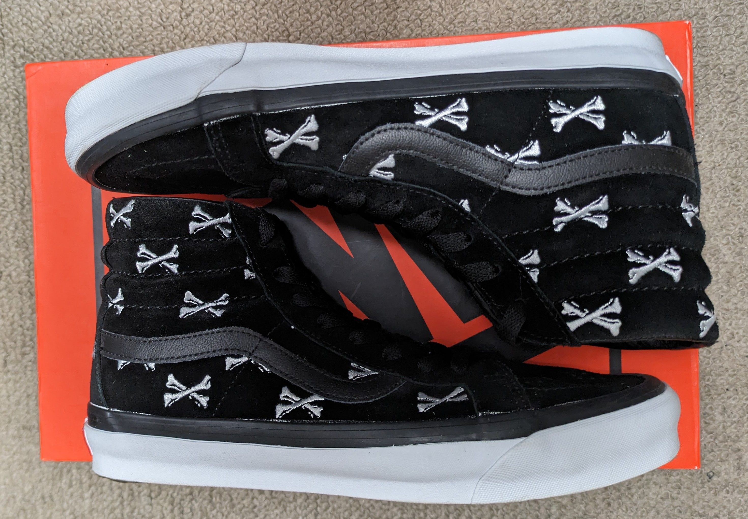 WTAPS × Vans Vault Sk8-Hi LX "Black/White"